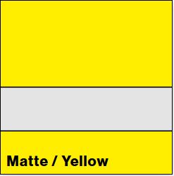Matte/Yellow ULTRAMATTES REVERSE 1/32IN - Rowmark UltraMattes Reverse Engravable